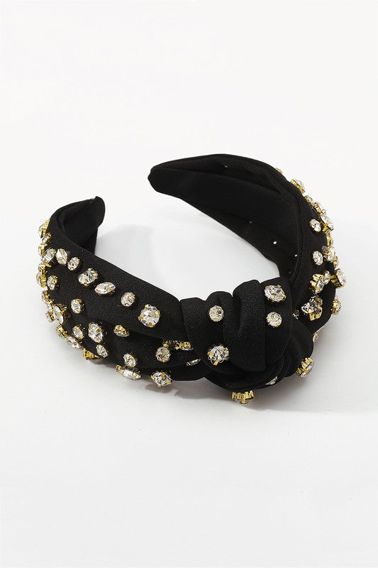 Black Rhinestone Headband