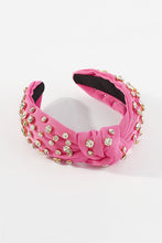 Rose Rhinestone Headband