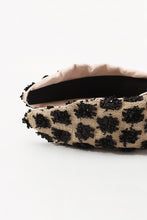 Black/White Straw Weaving Headband