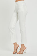 Pure Pearl Mid Rise Straight Jeans