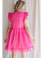 Hot Pink Babydoll Dress