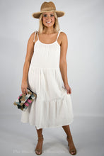 White Midi Dress