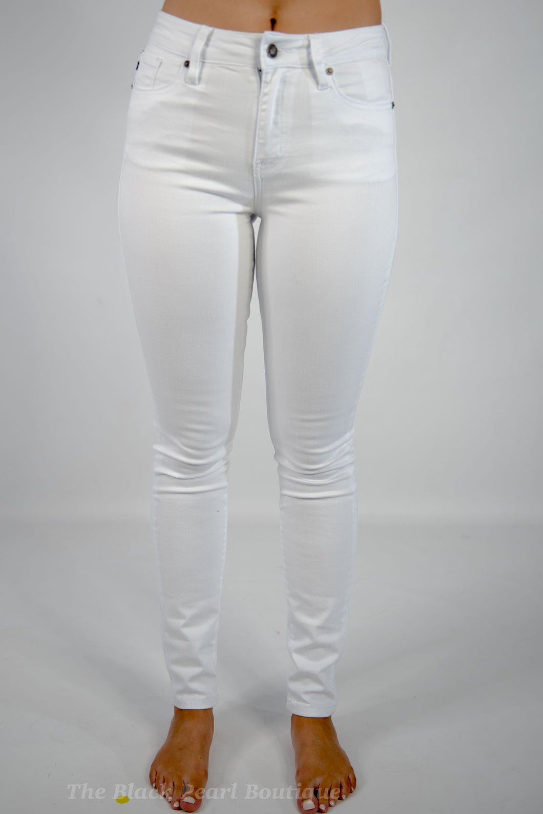 KanCan White High Rise Super Skinny Jeans