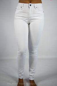KanCan White High Rise Super Skinny Jeans
