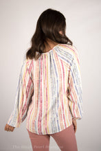 Ivory Multi Print Top