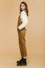 Camel Corduroy Jumpsuit