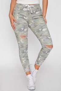 Light Camo Jogger Pants