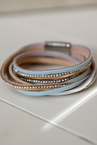Multi Strap Leather Bracelet