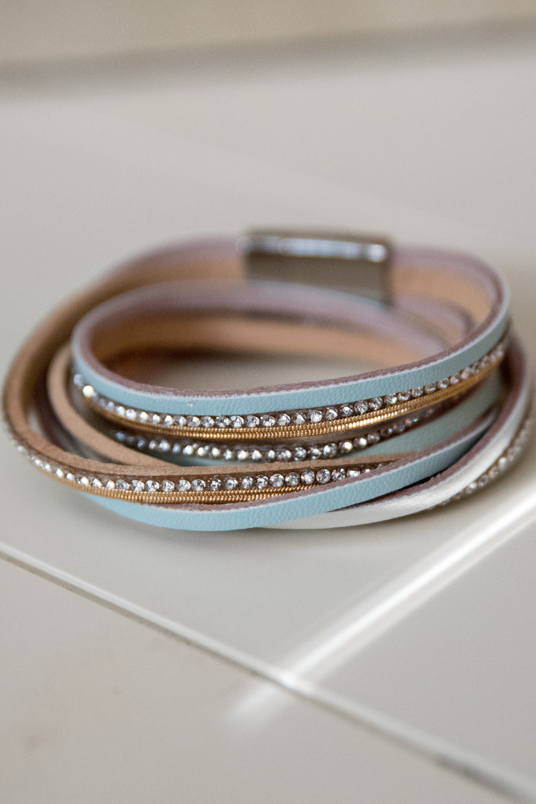 Multi Strap Leather Bracelet