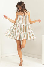 Striped Babydoll Dress