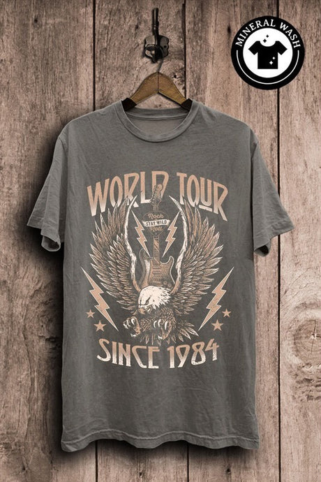Stone Gray World Tour Graphic Tee