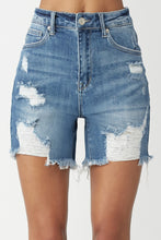 High Rise Mid Thigh Shorts