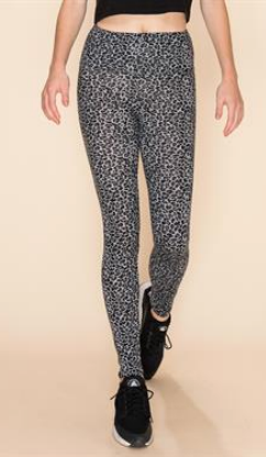 Black Leopard Leggings