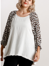 Oatmeal Linen Top