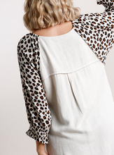 Oatmeal Linen Top