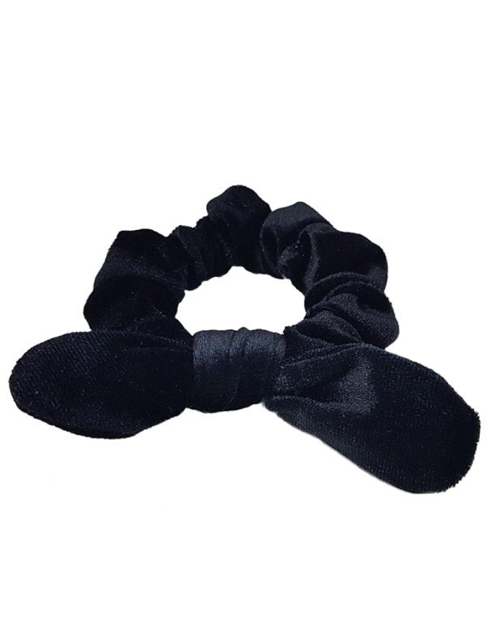 Black Scrunchy Hair Tie