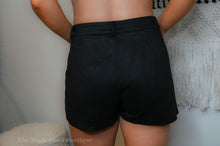 Black Python Star Shorts