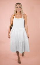 White Midi Dress