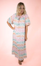 Colorful Animal Maxi Dress