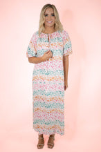 Colorful Animal Maxi Dress