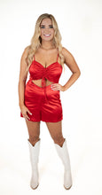 Red Match My Mood Romper