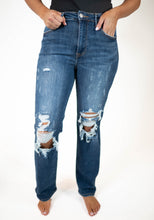 High Rise Straight Leg Jeans