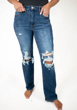 High Rise Straight Leg Jeans
