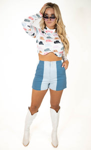 Cowgirl Hat Crop Top