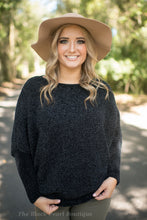 Black Dolman Sleeve Sweater