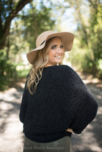 Black Dolman Sleeve Sweater
