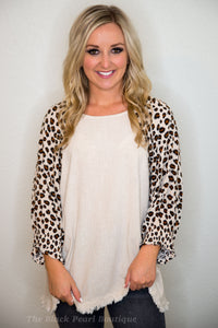 Oatmeal Linen Top