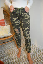 Olive Camo Jogger Pants