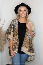 Toffee Leopard Kimono
