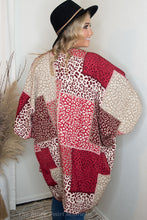 Red Leopard Kimono