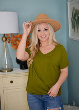 Olive Comfy Top
