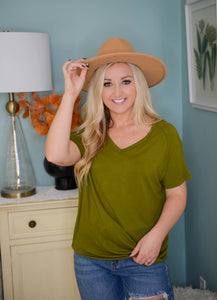 Olive Comfy Top