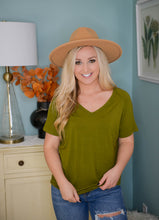 Olive Comfy Top