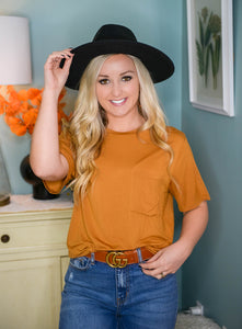 Camel Pocket Tee