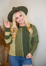 Olive Knit Sweater