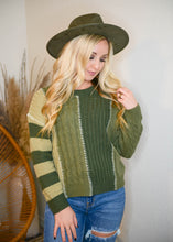 Olive Knit Sweater