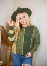 Olive Knit Sweater