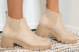 Taupe Ankle Boots