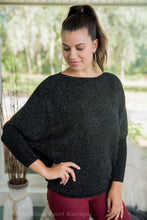 Black Dolman Sleeve Sweater