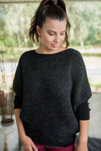 Black Dolman Sleeve Sweater