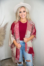 Red Leopard Kimono