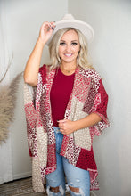Red Leopard Kimono