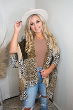 Toffee Leopard Kimono