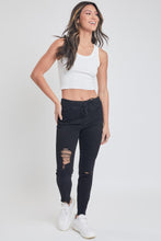 Black High Rise Ankle Jogger
