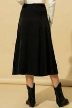 Black Satin Skirt