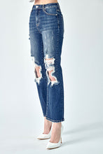 High Rise Straight Leg Jeans